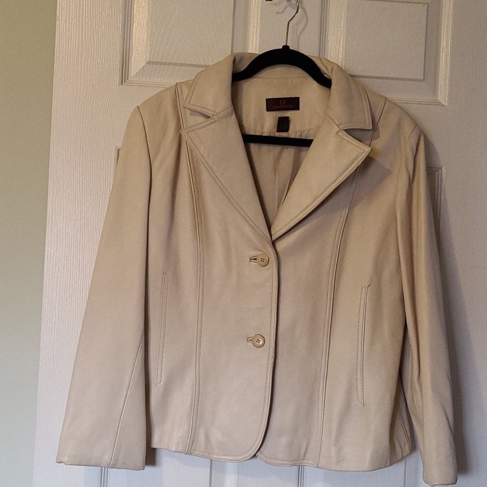 Danier genuine leather blazer